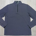 Greyson Mens L Large Tate Mockneck 1 4 Zip Pullover Stingray Grey Golf Mclsck94