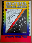 Near Mint Peter Max Grateful Dead 1988 Tour Original 1st Printing Aor Poster