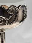 Art Nouveau Silverplate 15 5   Tall Pedestal Centerpiece Bowl By Lady Primrose