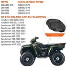 Leather Atv Seat Cover For Polaris Sportsman 400 450 500 700 Models