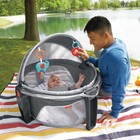 Portable Bassinet On-the Go Baby Dome Travel Play Space Fisher Price