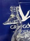 Grey Goose Clear Glass Decanter Vodka Collectible With Stopper  New In Box