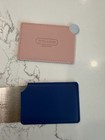 1 Pink   1 Blue Coach Stainless Steel Pocket Mirrors