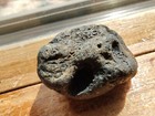 Gothic Wiccan Hag Stone 9g Natural Black Fairy Hex Wing Pagan Amulet