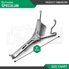 Guttmann Vaginal Speculum 9    Self Retaining Surgical Ob gynecology Inst German G