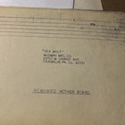 Sea Wolf Paper Lot Midway Schematics Arcade Video Game Manual