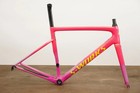  damaged  54cm Specialized S-works Tarmac Sl6 Acid Pink Carbon Rim Frameset
