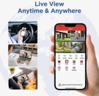 10ch Nvr 5mp System  8  3mp Cameras  1tb Hdd  Night Vision  Motion Detection  App