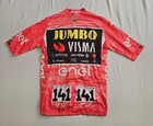 Primoz Roglic Signed 2023 Giro D italia Pink Cycling Jersey Jumbo Visma  proof 