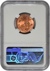 1998-2008 2p Great Britain Two Pence Mint Error Struck On 1p Blank Ngc Ms 63 Rd