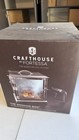 Crafthouse By Fortessa Professional  Glass Smoking Box For Cocktail cheese food