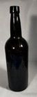 Antique 1840s   1860s Black Glass Wine Bottle Open Pontil Hand Blown