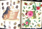 Antique Victorian Scrapbook 1800s Chromolithographs Die Cuts Scraps Ephemera