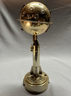 Vintage Gold Toned Mechanical Coin Rocket Bank Destination Moon - Nasa