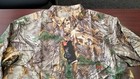 Under Armour Camo Hunting Fishing Long Sleeve Button Down Shirt Realtree Large L