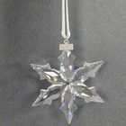 Swarovski 2015 Annual Snowflake Crystal Star Ornament No Box Large  5099840