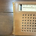 Transitone Vintage Portable 8-transistor Radio Bc-3140 W  Brown Leather Case