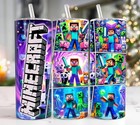Minecraft Video  Game Tumbler Design 20oz Tumblr Insulated Travel Mug