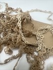 Lot Vintage Handmade Tatting Trim Edging Yardage