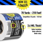 Professional Grade Aluminum Foil Tape - 4 Inch By 210 Feet  70 Yards 