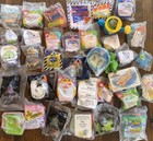 Vintage Fast Food Toy Lot Mcdonald   s Bk Wendy   s Disney Happy Meal Sealed Mixed