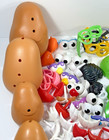85-piece Vintage   Modern Mr    Mrs  Potato Head Lot Of Bodies Parts Pieces