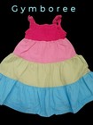  0021 Gymboree Smocked Lined Dress Girls Toddlers 3