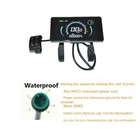 E-bike 24 -72v 4inch Colour Lcd Display Power Speed Meter Pas Gear Control W nfc