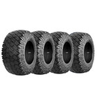 Set Four 205 50-10  Golf Cart Tires 4 Ply All Terrain Low Profile Tire Tubeless