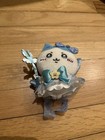 Blue   White Animation Character Plush Keychain Bag Charm W  Bow  Wings  Wand