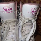 Jackson Ultima Softskate Girls Ice Figure Skate  Size 1j  White pink
