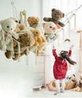 Stuffed Animal Storage Corner Hammock Or Net toy Storage Hammock For Stuff Anima