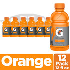 Gatorade Thirst Quencher  Orange  12 Fl Oz Bottles  12 Pack
