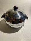 Vintage West Bend Penguin Hot   Cold Server Ice Bucket W  Bakelite Handles Mcm