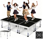 4x4ft 12x16ft Foldable Stage Platform 1-12x Modular Folding Stage Height 24 -40 