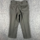 Vtg East German Nva Military Pants Flannel Wool Trousers Og Officer 33x31 1935 C