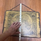 Antique 1850 John Tallis Map Of The Eastern Hemisphere On Wood Wall Hang