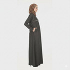 Women s Denim Elegance Abaya - Stretchable Denim  Modest Islamic Dress 