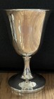 Wallace Sterling 4 3 4  Tall Goblets Set Of 6 Pattern  24 Excellent Condition