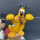 Vintage Disney Mickey Mouse   Pluto Resin Figurine Retired Collectible 