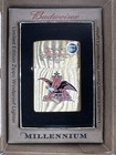 Limited Edition Budweiser Millennium Zippo Lighter New W  Box Model   204bab 620