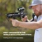 Ballista Bat Reverse Pistol Crossbow W red Dot Sight   6 Hunting Sting Bolts 13 