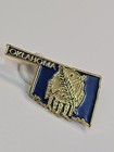 Oklahoma Travel Souvenir Lapel Pin Map Shape