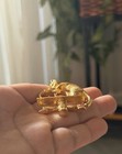 Jewelry Cat Vintage Fishing Brooch Personality Vintage Brand Gold Plated