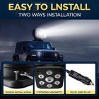 Remote Spotlight For Truck  Magnetic And Ip68 Waterproof Marine Search Lights  A