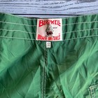 Birdwell Beach Britches Mens Green Board Shorts Size 30 Surf Trunks Swim Usa