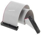 34-pin  2x17  Female To Female 2 54mm-pitch 34-wire Idc Flat Ribbon Cable