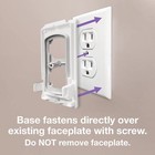 Dreambaby Dual Fit Outlet Cover Box - Baby Safety Outlet Cover For Standard     