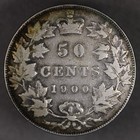 1900 Canada Silver 50 Cents