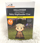 Halloween Baby Highlander Cow Airblowin Inflatable Lights Yard Decor Holiday 3 5